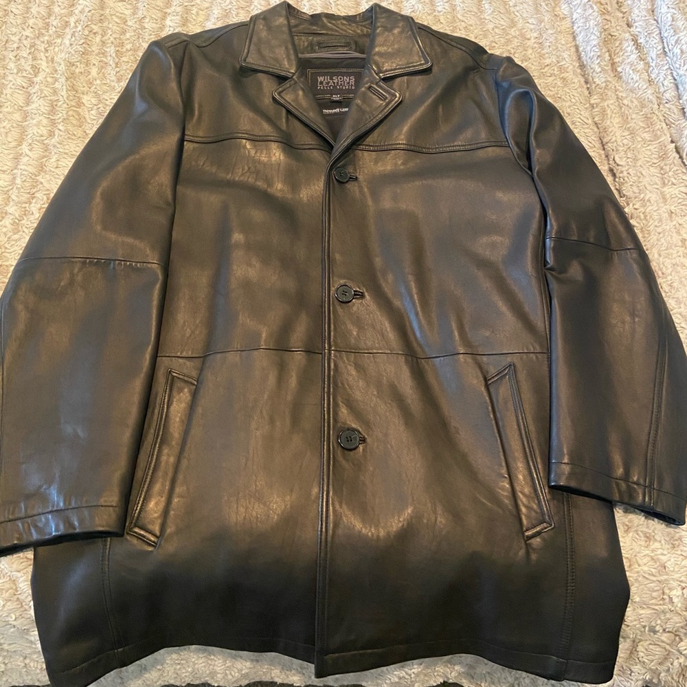 Wilson leather coat